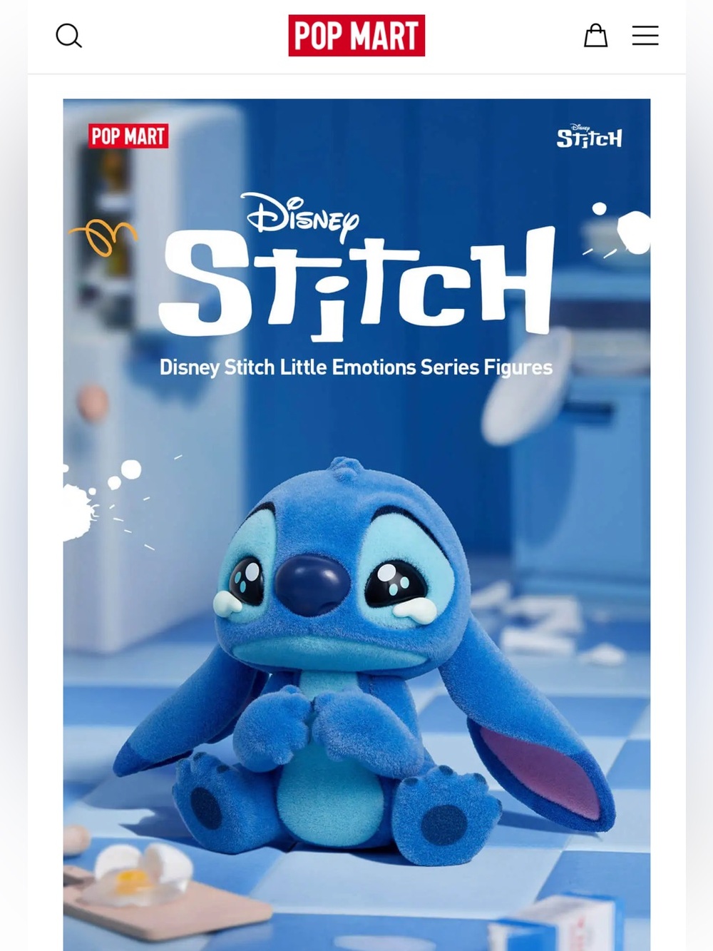 Disney Stitch Little Emotions - Unopended Set of 12